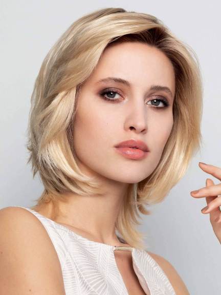 Bewundern Sie Euro Mix Pearl — mittellanger gestufter Bob aus 100% Euro Human Hair