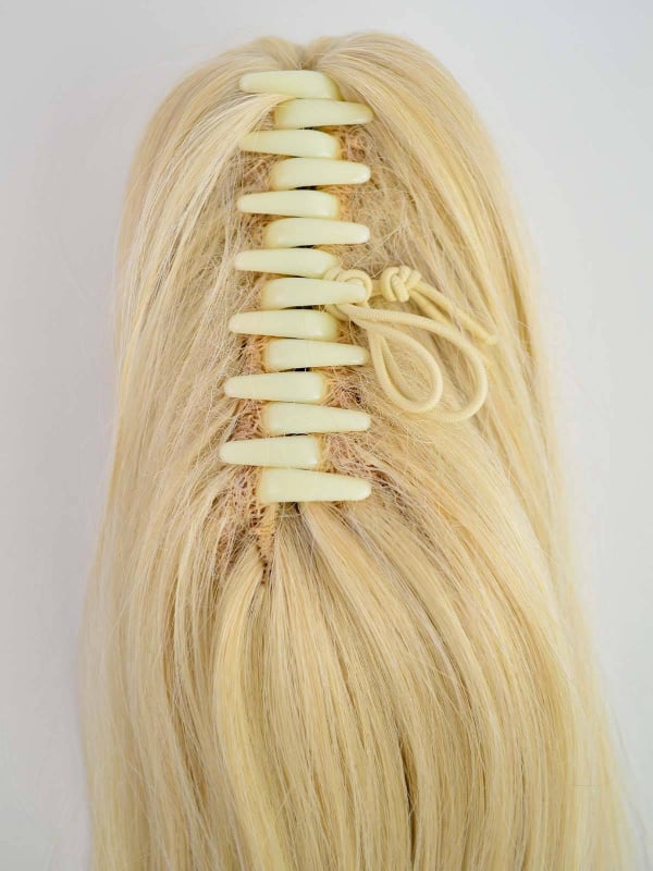 Jeannie Big Clip: glatter synthetischer Pferdeschwanz 52 cm, Befestigung durch große Haarklammer 8 cm (Gisela Mayer Hair To Go).