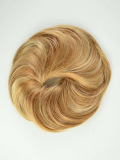 New Big Scrunchie Gisela Mayer: synthetischer Dutt-Scrunchie 12 cm, sofortiges Volumen und einfaches elastisches Band