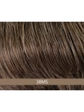 New Boris Super Lace Men Line Gisela Mayer : unsichtbare Lace Front Herrenperücke, natürlicher Stufenschnitt (Farbe 44MS)