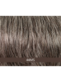 New Boris Super Lace Men Line Gisela Mayer : unsichtbare Lace Front Herrenperücke, natürlicher Stufenschnitt (Farbe 44MS)