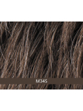Herrenperücke Roger 5 Stars 2.0 HAIRforMANce, seitlicher Scheitel, transparentes Kinofilm-Tüll, natürliches Volumen