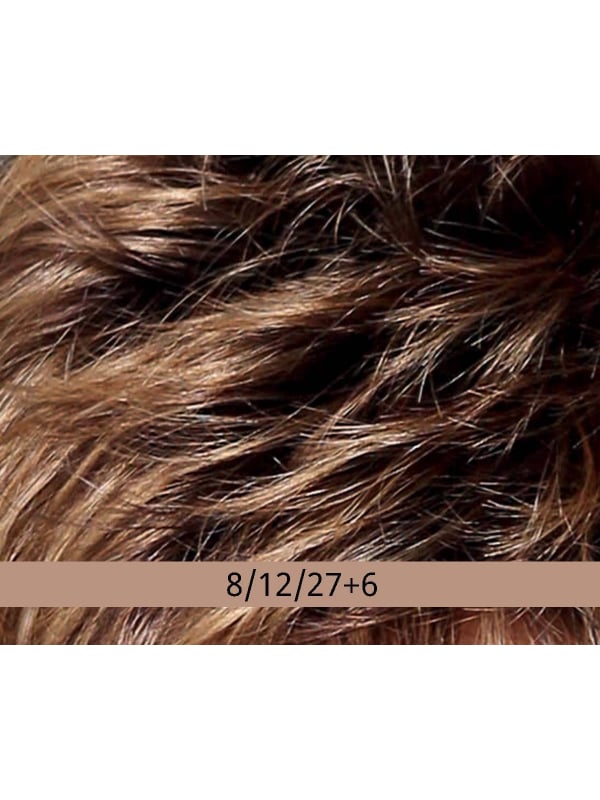 Perücke Beautiful Mono Lace: voluminöser kurzer Schnitt, dezenter Lace Front für ein natürliches Ergebnis und eine flexible Fris