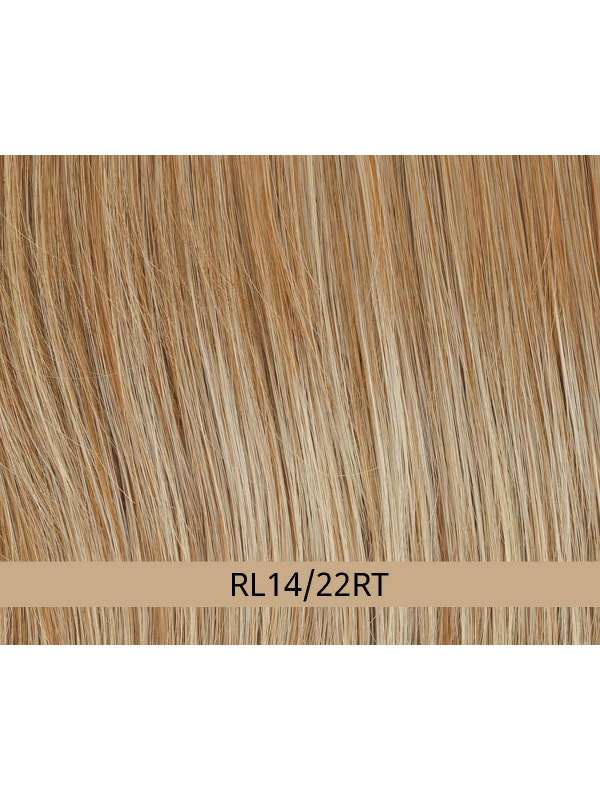 Volumateur Nature Top Glam Gisela Mayer: Topper 17x18 cm, Monofilament, hitzebeständige Kunstfaser, 4 Clips, Pony.