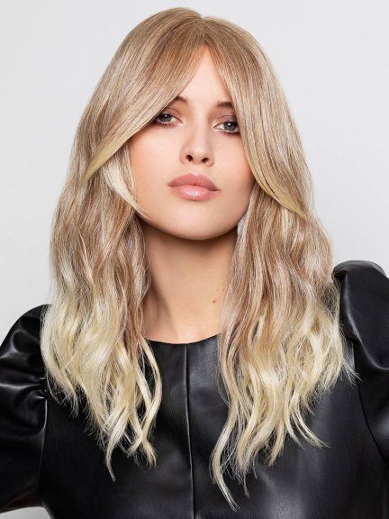 Top Curly Long HH — Volumengeber 70% Remy Hair, Curtain Bangs, 45 cm