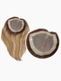 Haarteilverdichter HH Top 30 cm aus 100% Remy-Echthaar - Monofilament, 4 Clips