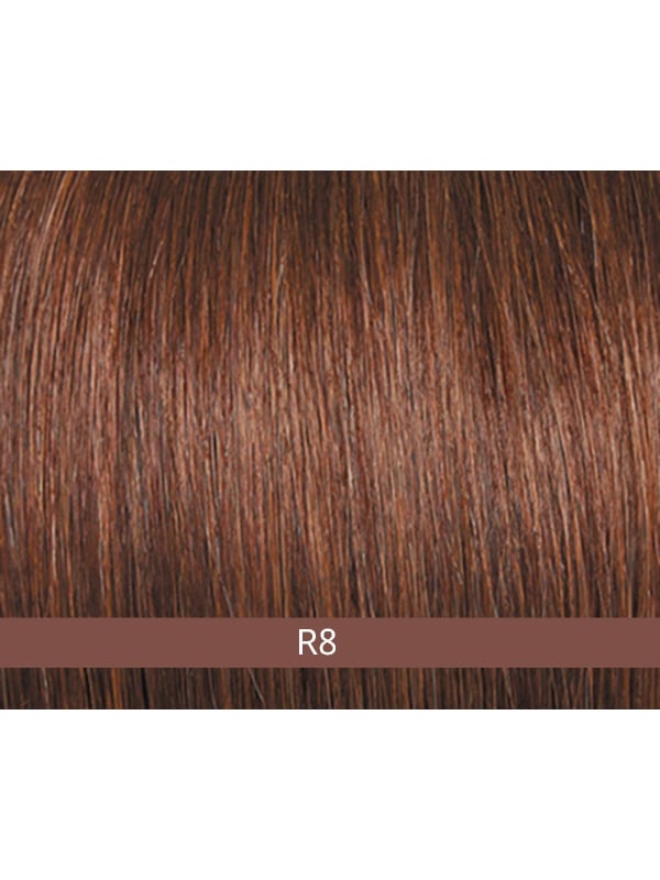 Haarteilverdichter HH Top 30 cm aus 100% Remy-Echthaar - Monofilament, 4 Clips
