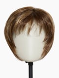 Volumateur New Top Filler Perfection Mono Lace 14 cm: synthetischer Topper mit Clips, Monofilament + Tresse, 21x23 cm, natürlich