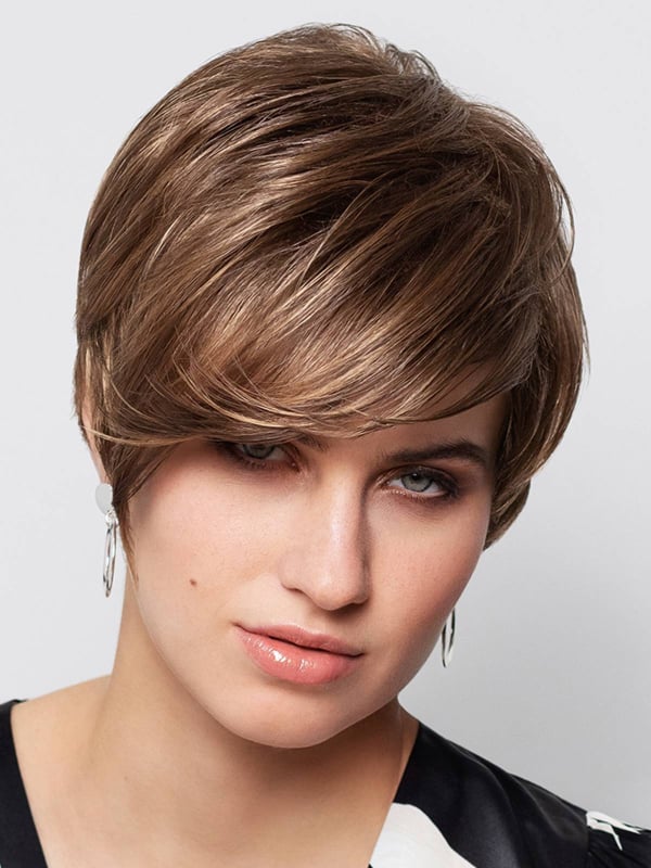 Perücke Visconti Modern Cut Gisela Mayer: moderner Kurzhaarschnitt, voluminöse lange Strähne, natürlicher Look