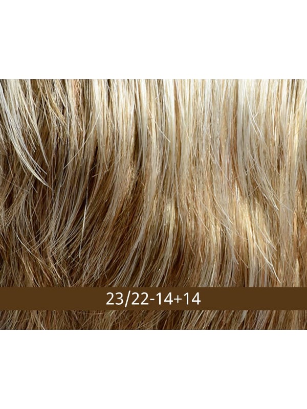 Perücke Visconti Super Cut Gisela Mayer: dynamischer Kurzhaarschnitt mit geradem, ausgedünntem Pony, natürliches und dezentes Er