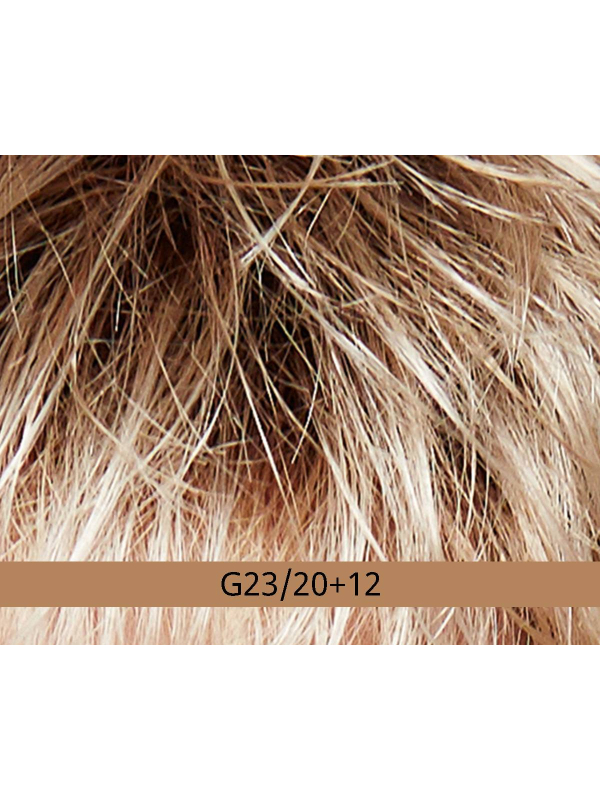 Perücke Julie Lace Gisela Mayer: langes lockiges Haar, weite Locken und Lace Front für einen natürlichen und eleganten Effekt.