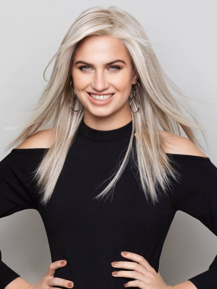 Perücke Nature Run Mono Lace – natürlicher Look, Mono-Lace frontal, lang und elegant