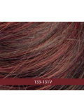 Perücke New Easy Gisela Mayer: halblang synthetisch, natürlicher Pony, Volumen oben, ideal bei Alopezie.