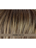 Perücke Wind Gisela Mayer, kurzer Stufenschnitt mit Volumen, moderner und eleganter Stil, ideal bei Alopezie