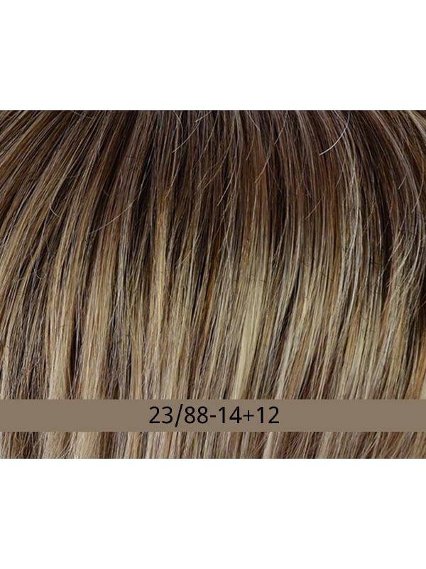 Perücke Wind Gisela Mayer, kurzer Stufenschnitt mit Volumen, moderner und eleganter Stil, ideal bei Alopezie