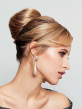 Light Bun Gisela Mayer : Haarknoten-Haarteil aus synthetischer Faser für einen voluminösen Dutt, schnell anzubringen und dezent.