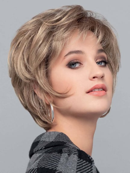 Ashley Mono Lace Perücke kurz natürlich, transparente Frontlinie