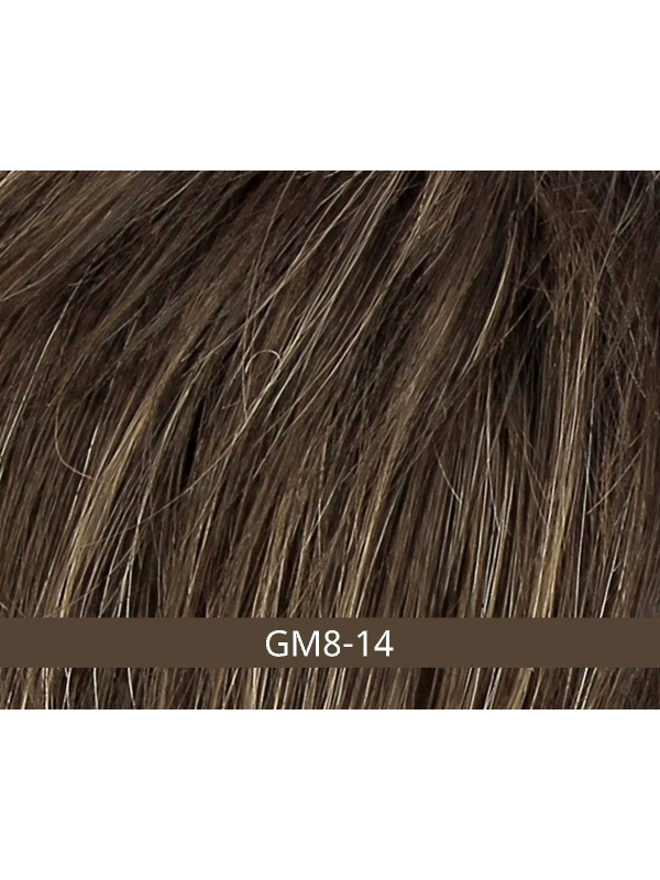 Perücke Anna Mono Lace Modern'Hair: kurzer gewellter Schnitt, Mono Lace, natürliches Volumen, täglich angenehm zu tragen.