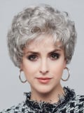 Perücke Gisela Mayer Charme Mono Super: weite Locken, Mono-Filament-Tressenkappe, Kinoschleier für einen dezent natürlichen Effe