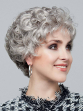 Perücke Gisela Mayer Charme Mono Super: weite Locken, Mono-Filament-Tressenkappe, Kinoschleier für einen dezent natürlichen Effe