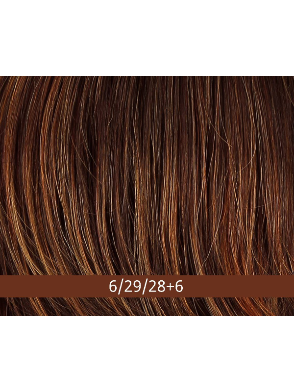 Perücke Torino Comfort Lace Gisela Mayer: kurzer synthetischer Bob, natürliches Lace Front, femininer Pony, Tragekomfort und Una