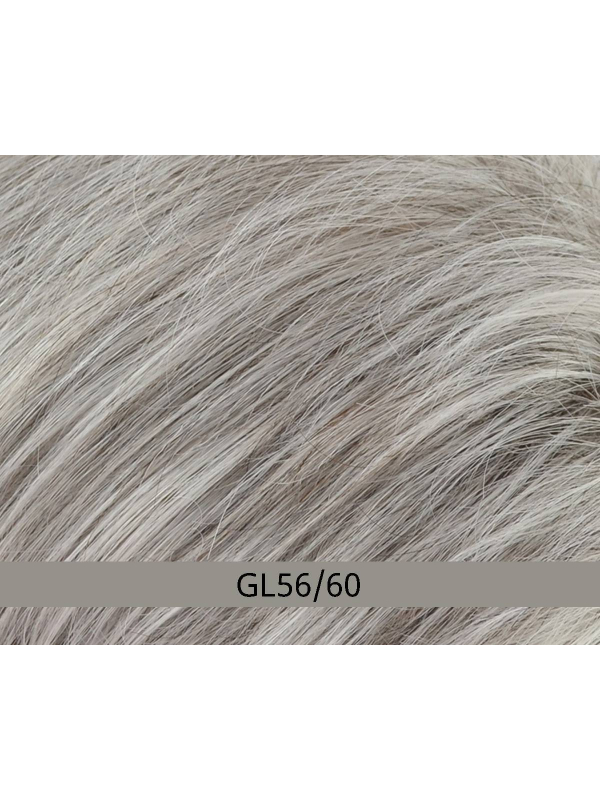 Synthetische Perücke Gisela Mayer Attention Lace, langer, glatter Stufenschnitt mit Strähne, natürlicher und dezenter Effekt