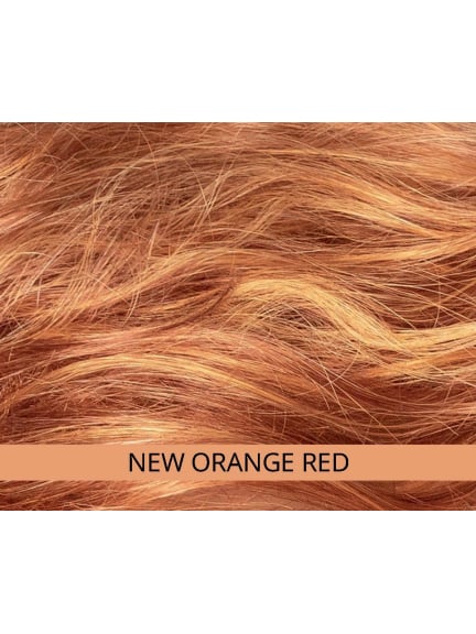 Modern Curl in New Orange Red zeigt glamouröse trendige Locken