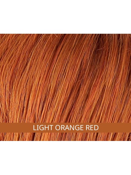 Ginger Mono Lace kurze gestufte Perücke Frontansicht