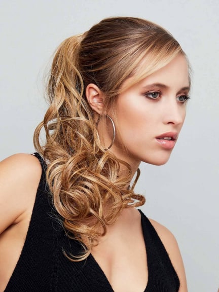 New Tango Wavy Long — lange gewellte Haarverlängerung, Befestigung mit Clip