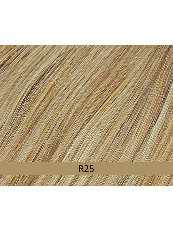 Extension New Tango Wavy Long: langer synthetischer Zopf, wellig und gelockt, diskrete Klemmenbefestigung.