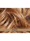 Extension New Tango Wavy Long: langer synthetischer Zopf, wellig und gelockt, diskrete Klemmenbefestigung.