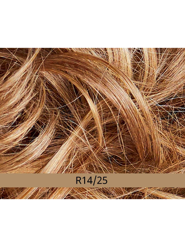 Extension New Tango Wavy Long: langer synthetischer Zopf, wellig und gelockt, diskrete Klemmenbefestigung.