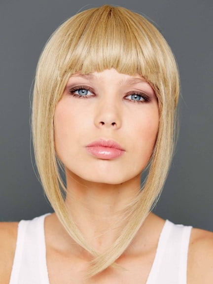 Pony Volume Long – Pony mit geradem Schnitt inklusive seitlicher Strähnen, Kollektion Hair to Go