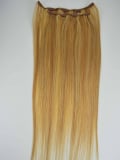 Triple Weft Clip Hair to Go Gisela Mayer: 2 Clip-Extensions aus 100% Echthaar, 60–65 cm, für eine XXL-Länge mit natürlichem Erge