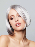 Perücke Fashion Page Gisela Mayer: mittellanger Bob mit femininer Strähne, Kunstfaser mit natürlicher Wirkung