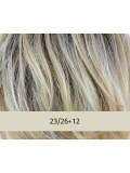 Perücke Dynamic Mono Lace Modern'Hair: glamouröse Locken, gerade Pony, Volumen auf Schulterhöhe, natürliches und komfortables Er