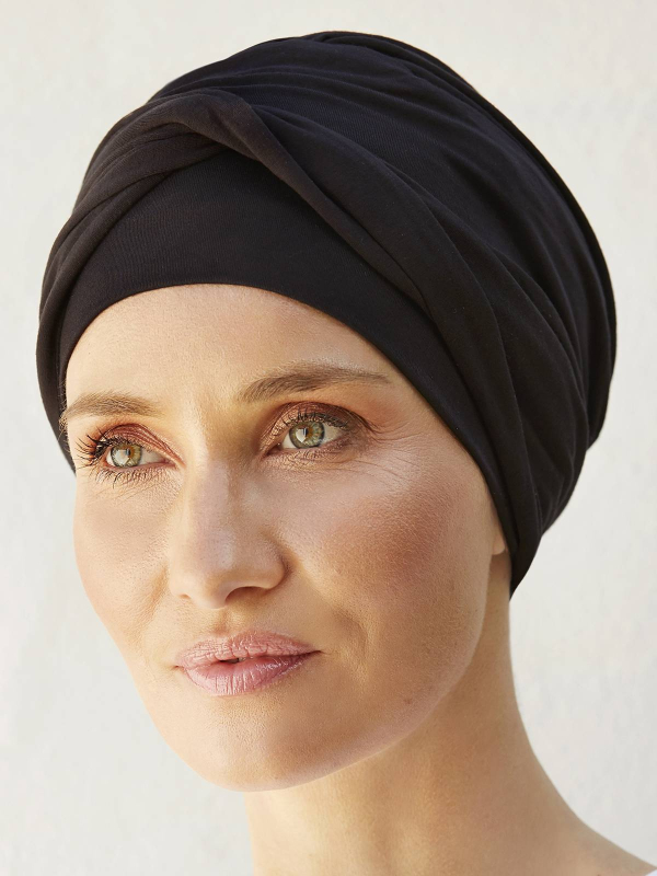 Turbanmütze Easy Bambou Christine Headwear aus Bambus-Viskose Caretech®, weich und atmungsaktiv, ideal bei Alopezie oder Chemo
