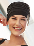 Badekappe Swim Cap mit Faltstruktur aus Polyester und Spandex, schnell trocknend und komfortabler Halt für Schwimmbad, Meer oder