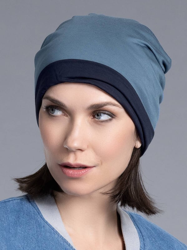 Mütze GO Ellen's Headwear wendbar aus Bambusfaser, ultraweich, leicht und atmungsaktiv, ideal für empfindliche Kopfhaut