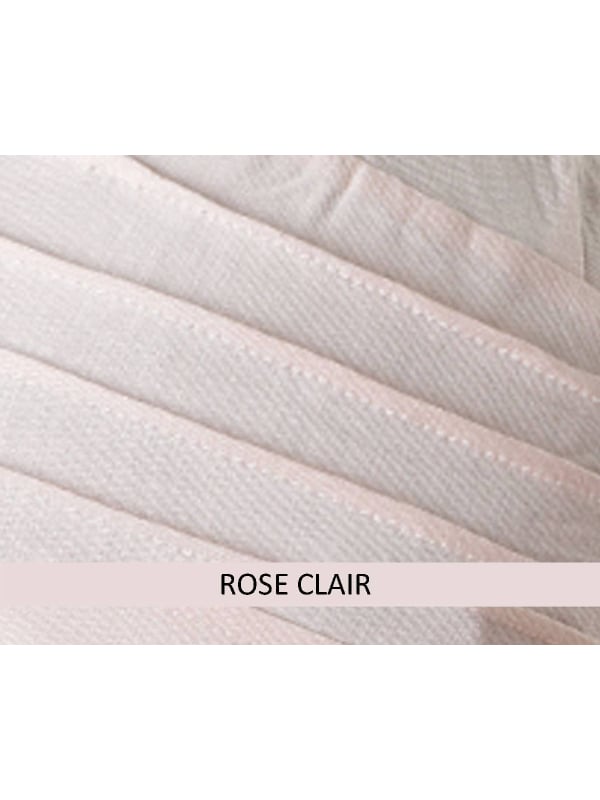 Turban Lola MMParis aus Bambusfaser, gefaltet, weich und atmungsaktiv, bequemes Accessoire für einen femininen Stil