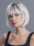 Perücke Sing Mono Part Ellen Wille: kurzer glatter Bob mit Pony, Monofilament-Scheitel und Kinofilm-Tüll, natürlicher und dezent