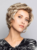 Perücke Wind Mono Lace Large Gisela Mayer: kurzer ausgedünnter Schnitt, natürliches Volumen, Monofilament und Lace Front, Tragek