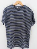 Chemo-T-Shirt für Herren Calineo Kurzarm, OEKO-TEX®-Baumwolle, Druckknopföffnungen für den Zugang zum Port-a-Cath®