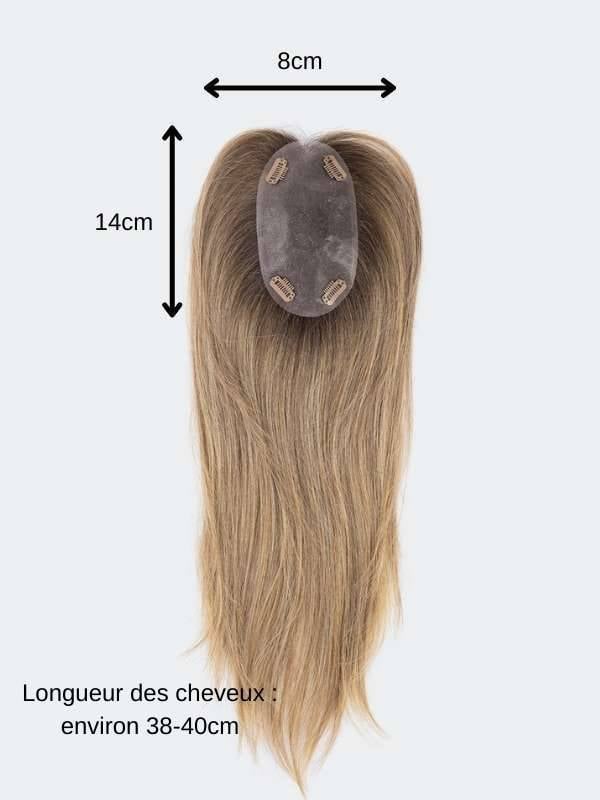 Volumateur Ellen Wille Just Long ultra lang 38–40 cm, synthetische Thermofaser, Basis 8x14 cm