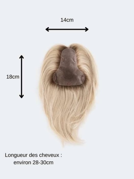 Volumator Couture mittellang glatt, Montur 14x18 cm – hitzebeständige Synthetikfaser