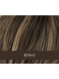 Perücke Duo Emma Gisela Mayer halblang wellig: 30% Remy-Haar, 70% hitzebeständige Faser, natürliches und modernes Erscheinungsbi