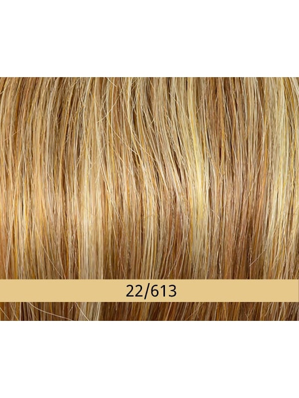 Perücke Duo Aria Gisela Mayer: natürliches Volumen mit Pony, Mix aus 30% Remy Hair und hitzebeständiger Kunstfaser