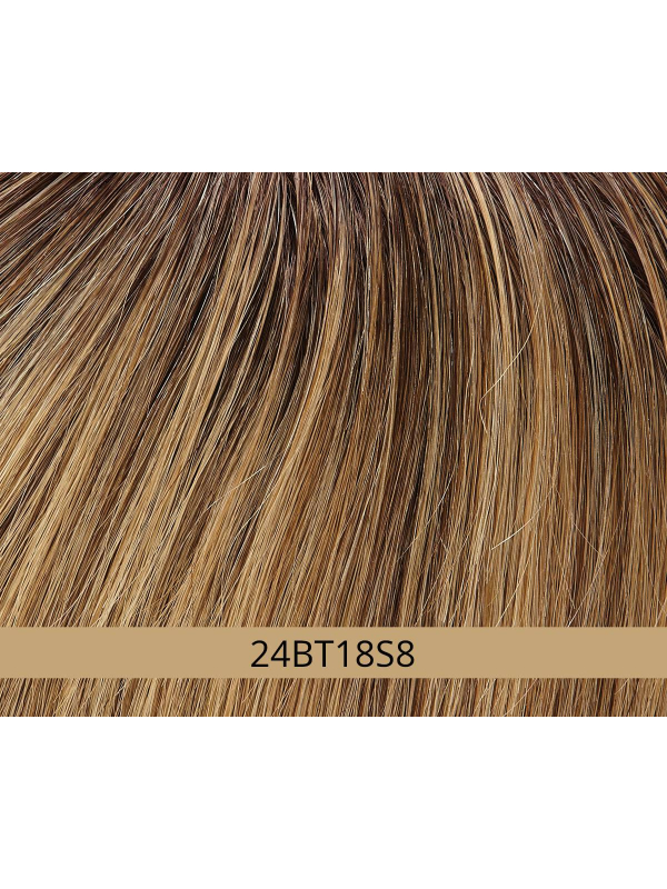 Perücke Naomi Jon Renau halblang aus heizbarer HD-Faser: natürliches Volumen, eleganter Fall, ideal bei Alopezie und Haarausfall