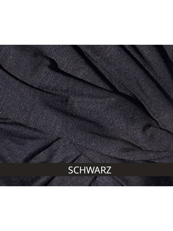 Set Amira Gisela Mayer: Chemo-Mütze aus Bambus mit geknotem Stirnband und Metallöse, bequem und elegant bei Alopezie