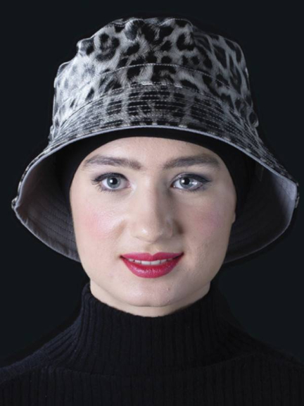 Regenhut Gaby MM Paris – wilde Muster, schützt mit Stil